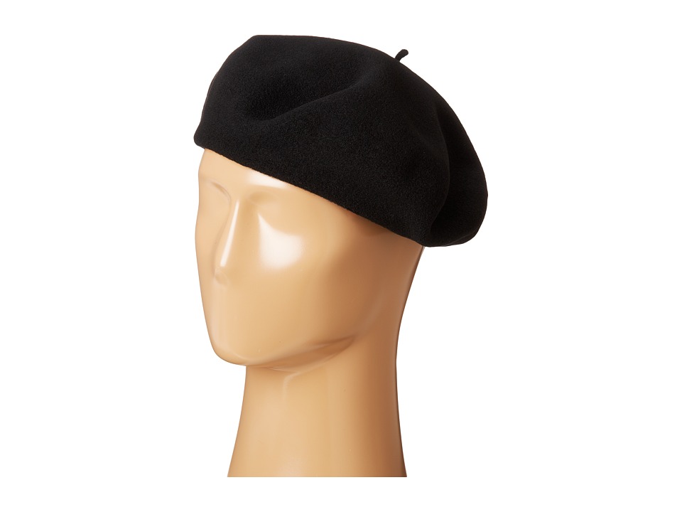 UPC 016698909334 product image for SCALA - Wool Basque Beret (Black) Caps | upcitemdb.com