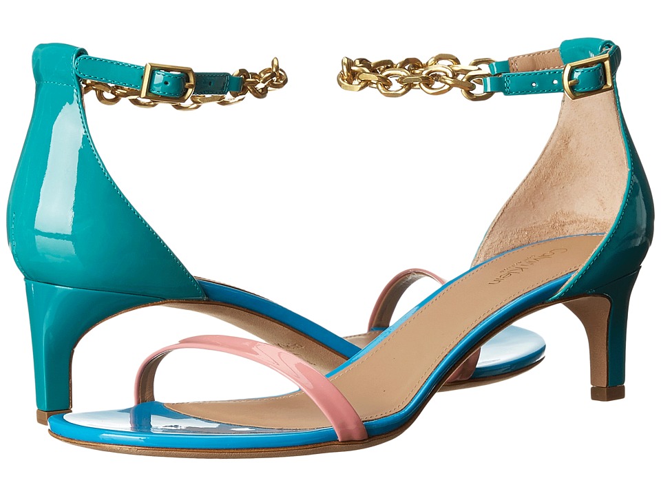 Calvin Klein Collection Sara (Bubblegum/Wintergreen/Blueberry Patent) Women