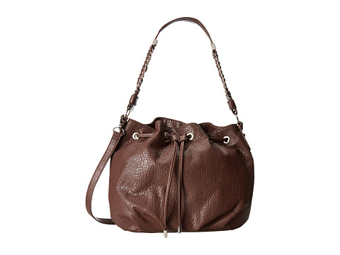 UPC 639470545027 product image for Jessica Simpson Lulu Drawstring Bag (Dark Brown) Drawstring Handbags | upcitemdb.com