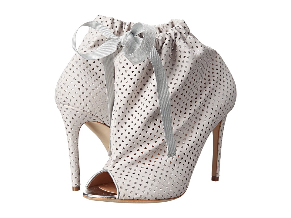 Vivienne Westwood Open Toe Bootie (White/Silver) Women