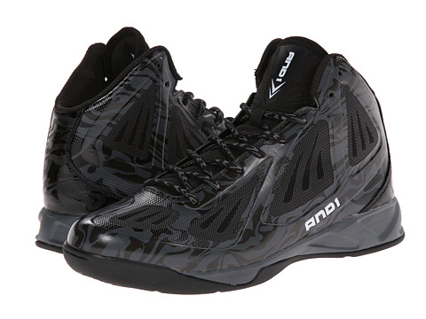 UPC 888833072094 product image for AND1 - Xcelerate Mid (Black/Asphalt/Black) Men's Basketball Shoes | upcitemdb.com