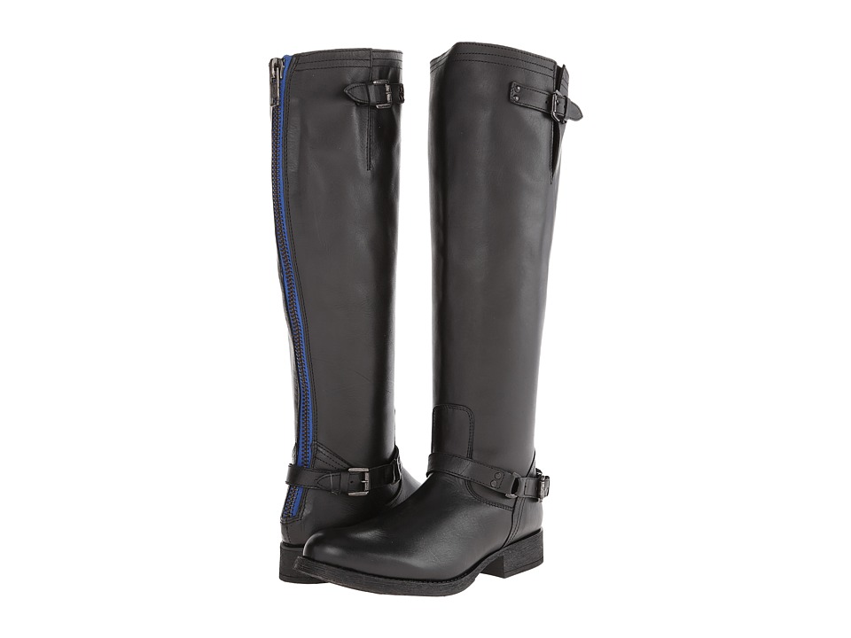 Steve Madden Rex (Black/Blue Zip) Women
