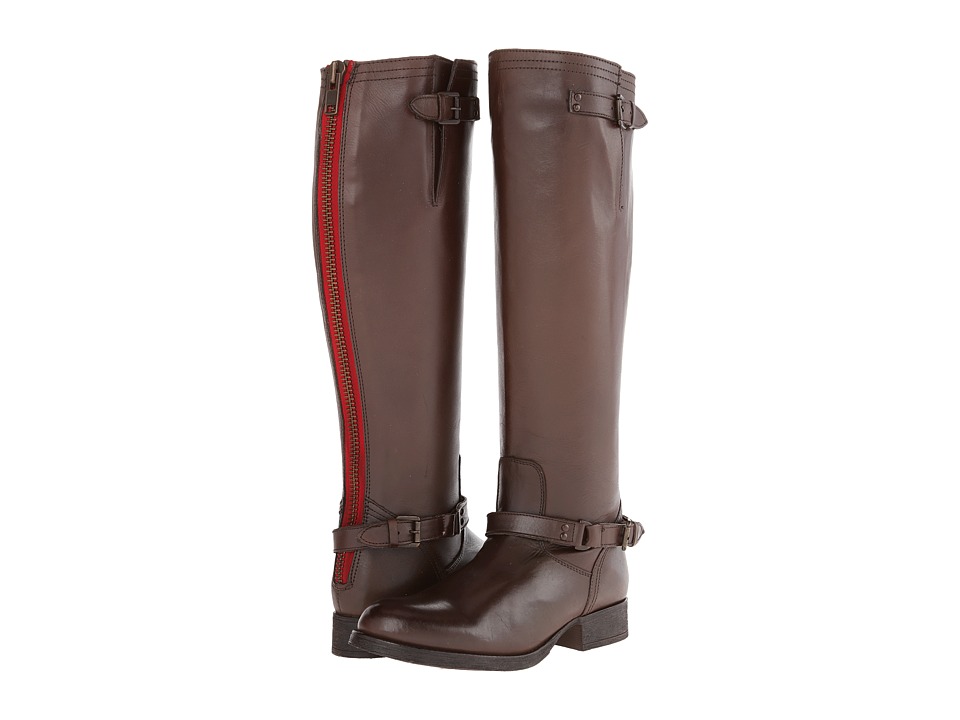 UPC 888311893210 product image for Steve Madden Rex (Brown) Women's Zip Boots | upcitemdb.com
