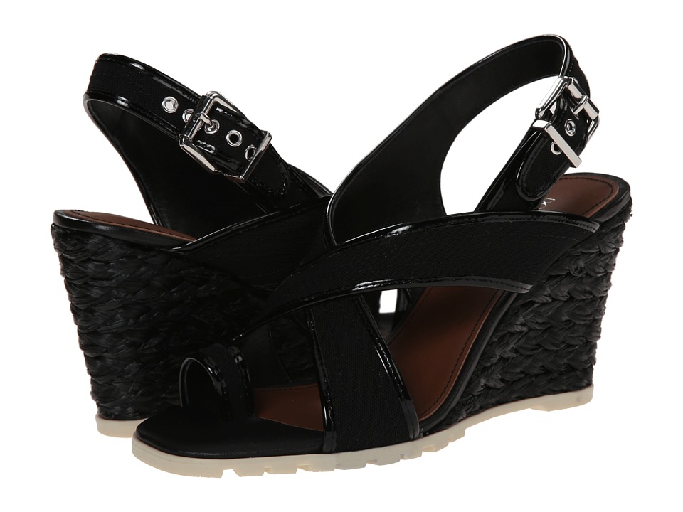 Donald J Pliner - Burgos (Black Mesh Elastic) Women