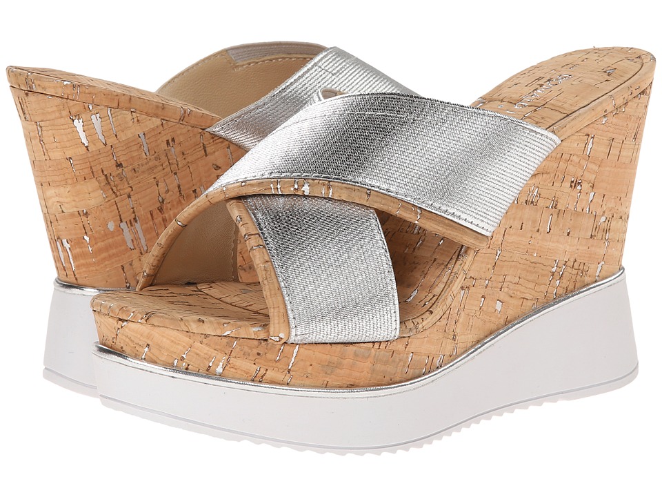 Donald J Pliner - Pacifica (Silver Basic Elastic) Women