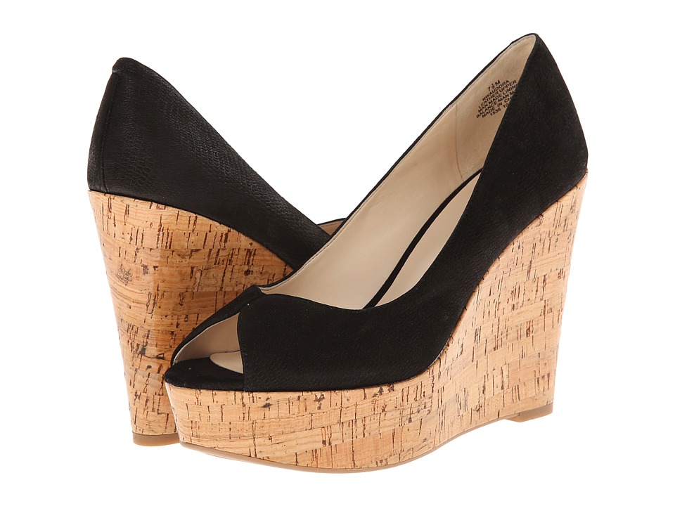 Nine West Audora (Black Nubuck) Women