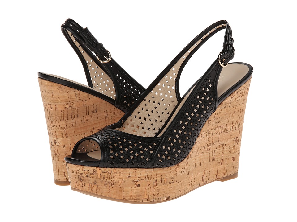 Nine West Axey (Black Leather) Women
