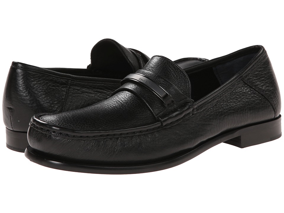 Calvin Klein Duke (Black Waxy Leather) Men