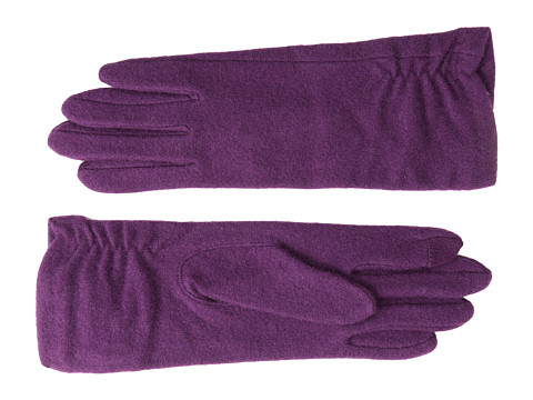 Echo Design - Touch Long Rouched Glove (Boysenberry) Dress Gloves