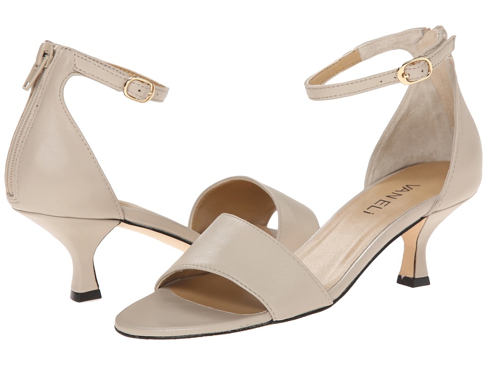 Vaneli - Marsie (Ecru Nappa/Gold Buckle/Mtch Zipper) Women
