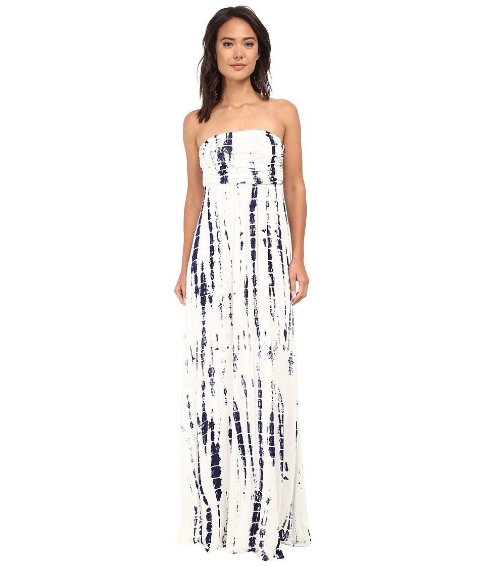 Culture Phit Hally Dress (White/Navy Tie-Dye) Women
