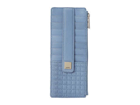 Lodis Accessories - Gardena Card Case w/ Zipper Pocket (Corn Flower) Credit card Wallet