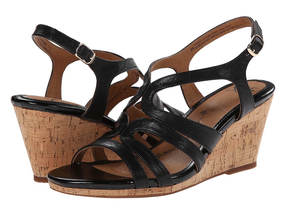Sofft - Corinth (Black Goat Leather Pull Up) Women