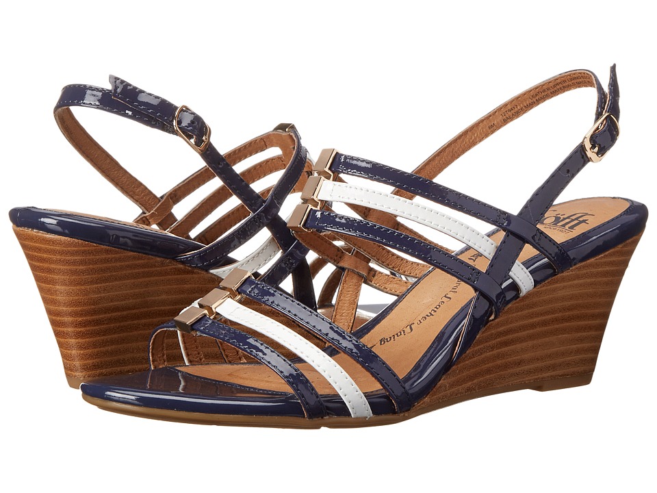 Sofft Posh (Navy/White Patent) Women