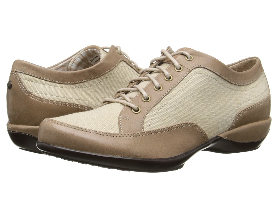 Aetrex Lauren Lace-Up Oxford (Taupe) Women