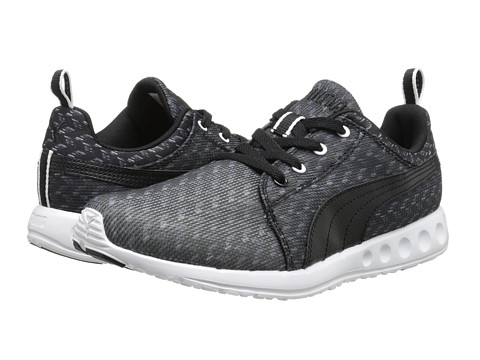 UPC 888533616567 product image for PUMA - Carson Runner Glitch (Black/White) Women's Shoes | upcitemdb.com