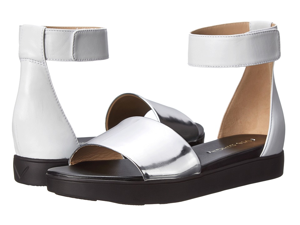 Via Spiga - Cativa (Silver/White Specchio/Nappa) Women