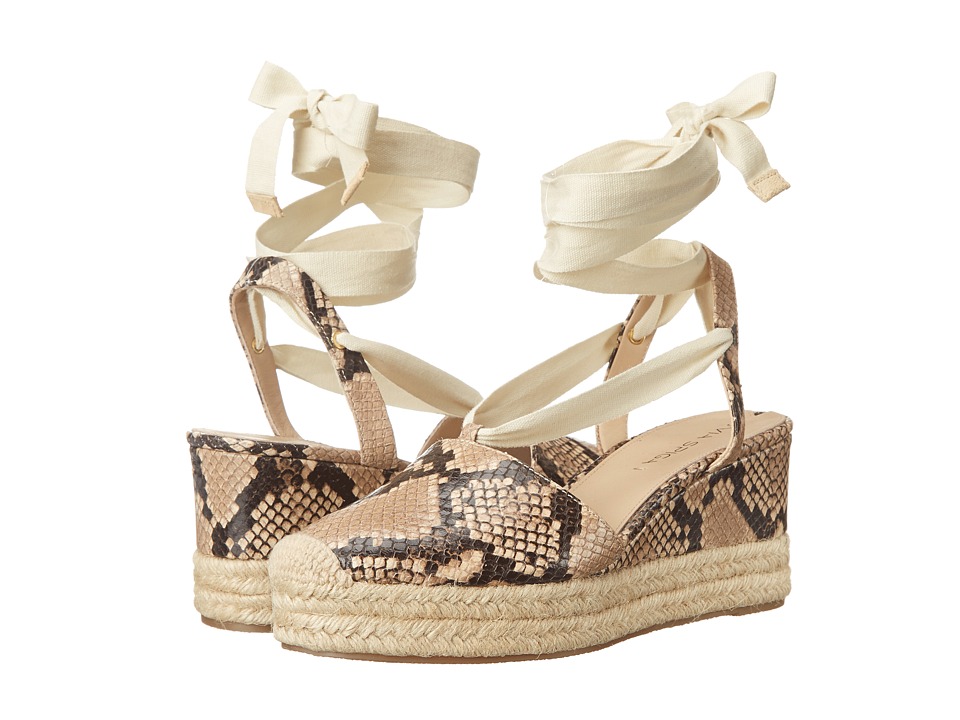 Via Spiga - Ralina (Natural/Ecru Printed Snake/Sport Suede) Women