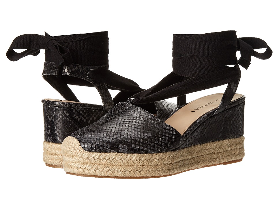 Via Spiga Ralina (Black Printed Snake/Sport Suede) Women