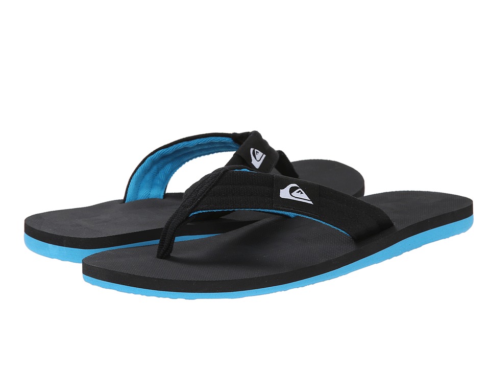 Quiksilver - Molokai Layback (Black/Black/Blue) Men