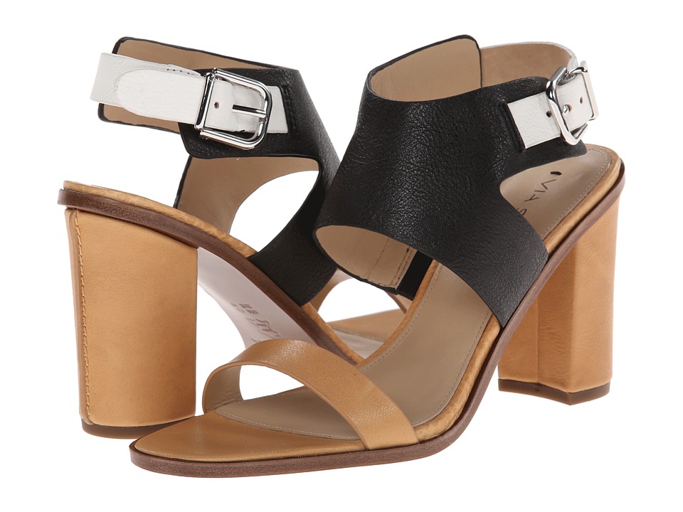 Via Spiga - Belia (Black/Tan/White) Women