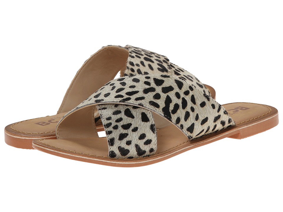 pony hair sandals