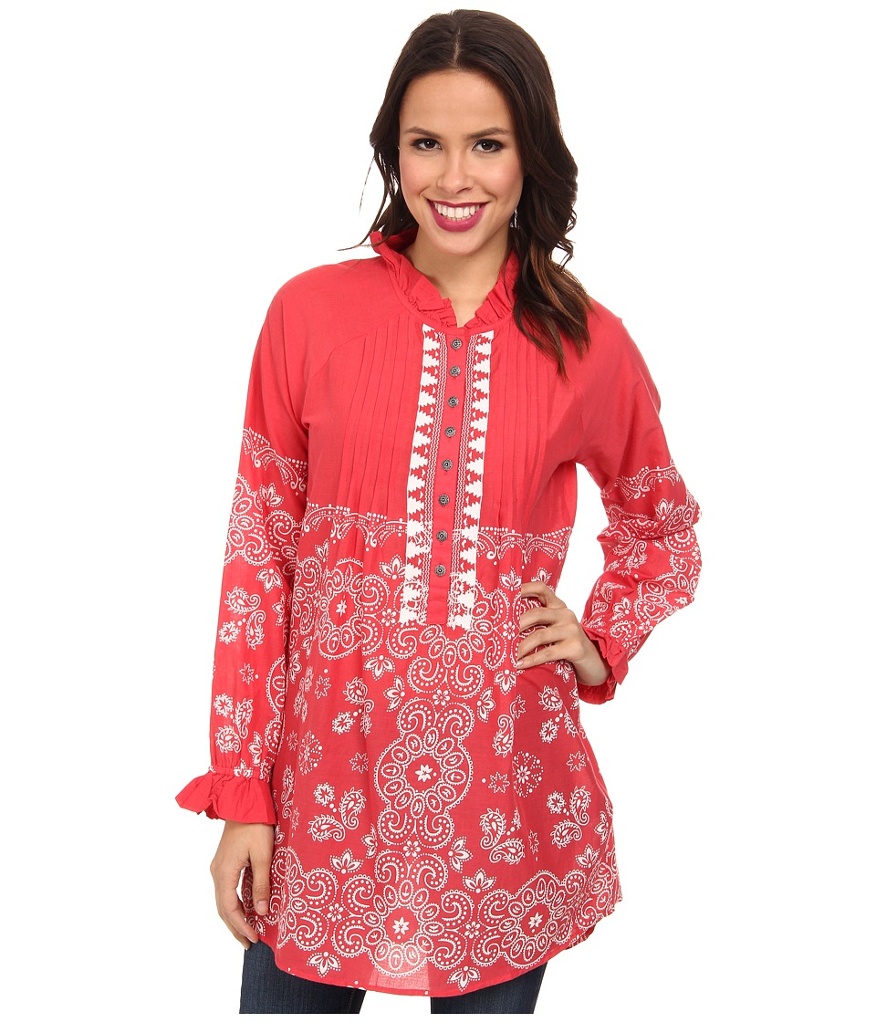 Tasha Polizzi - Bandana Tunic (Red) Women's Clothing