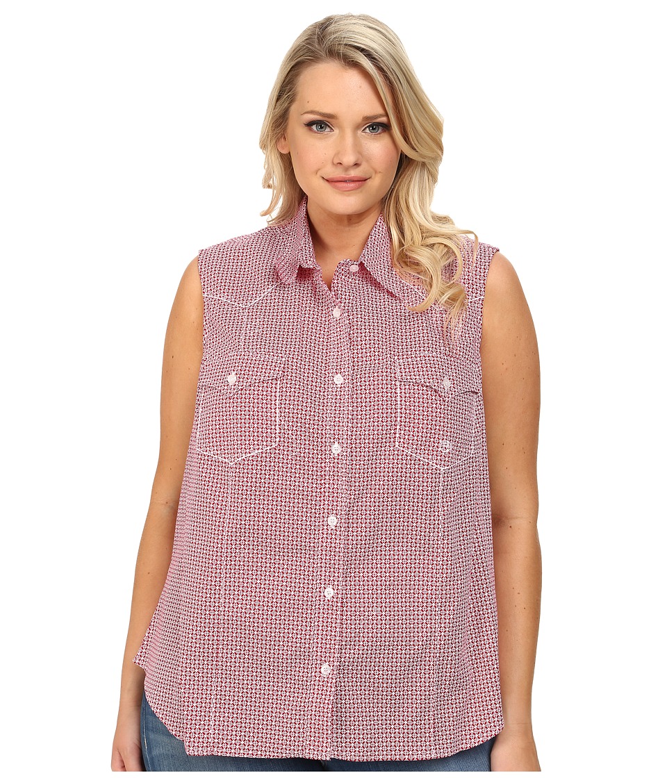 Roper - Plus Size 9549 Starlight (Red) Women's Clothing