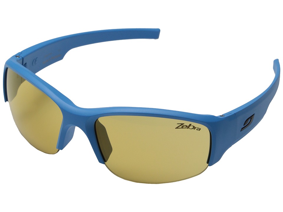 EAN 3660576049734 product image for Julbo Eyewear - Access Sunglasses (Blue with Zebra Lenses) Sport Sunglasses | upcitemdb.com