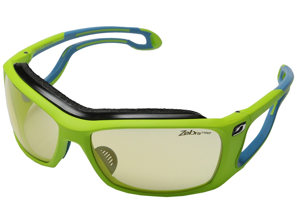 EAN 3660576276666 product image for Julbo Eyewear - Pipeline Sunglasses (Lime Green with Zebra Light Lenses) Sport S | upcitemdb.com