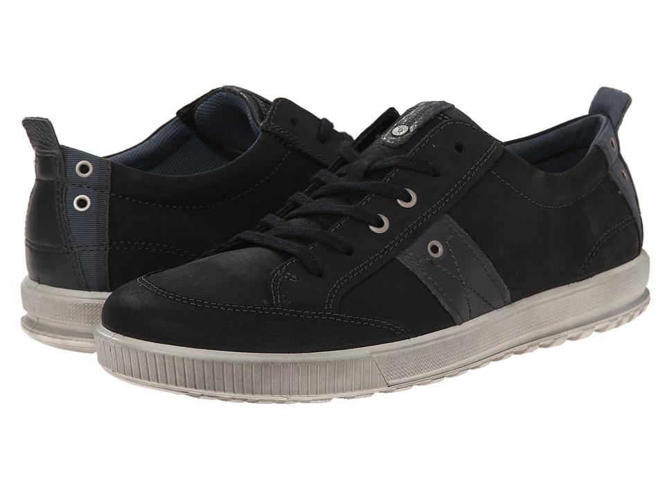 ECCO Ennio Casual Tie (Black/Moonless) Men