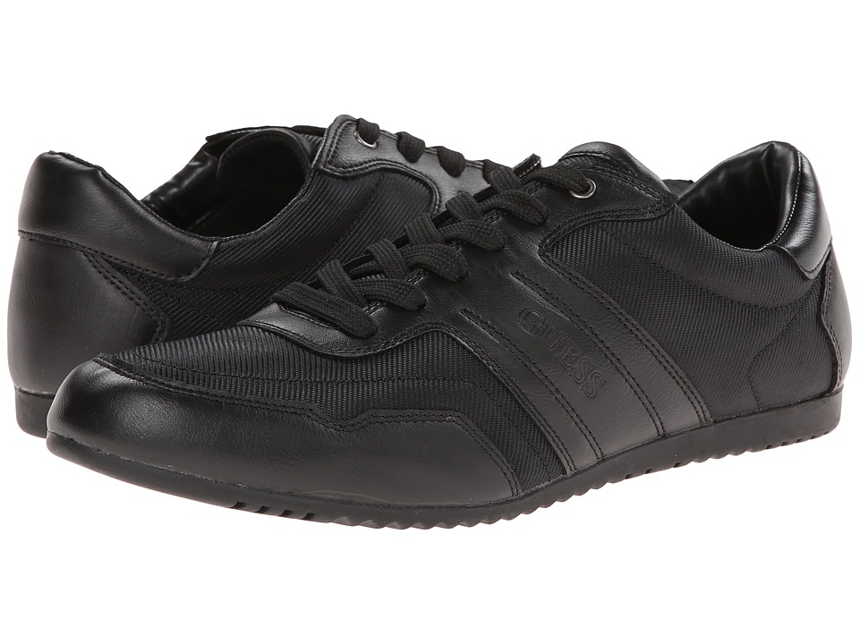GUESS - Triston (Black Fabric) Men