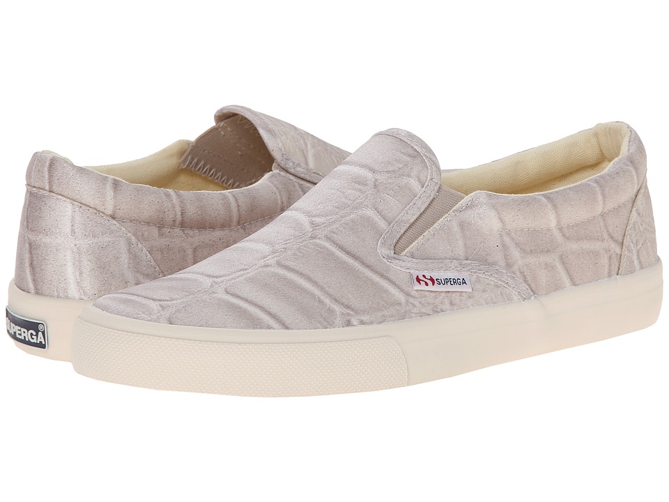 Superga 2311 Fabricsilkcoccow (Stone) Women
