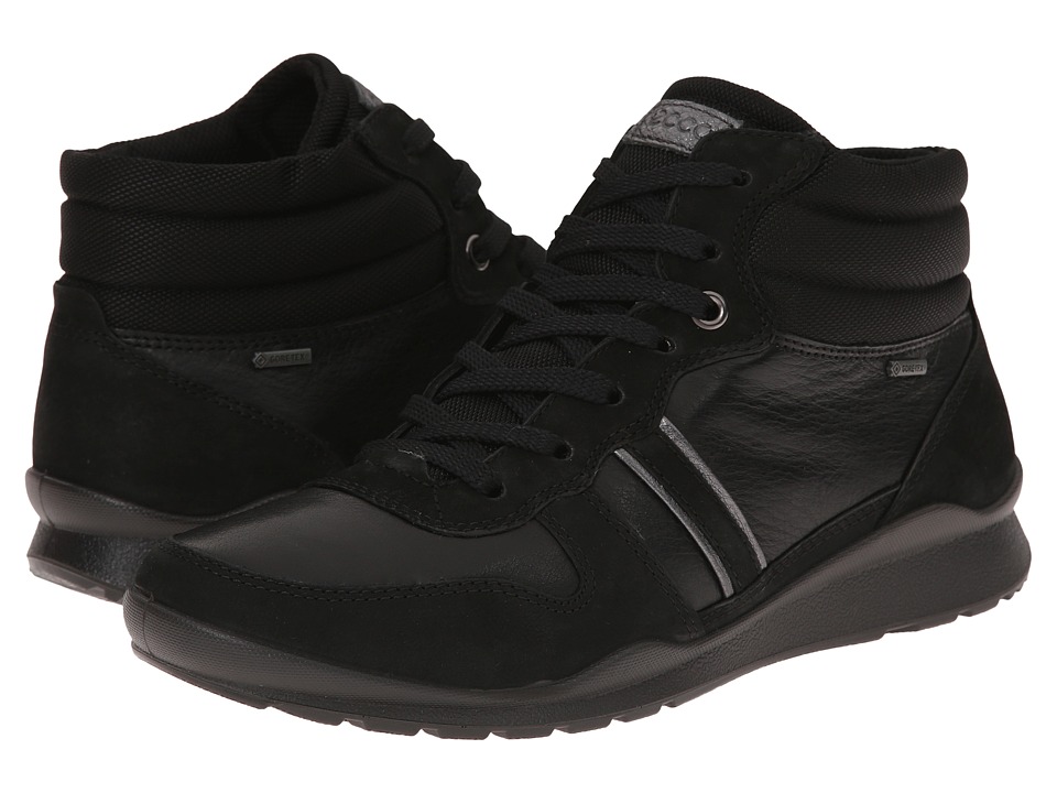 ECCO Mobile III GTX(r) Boot (Black/Black/Dark Shadow Metallic) Women