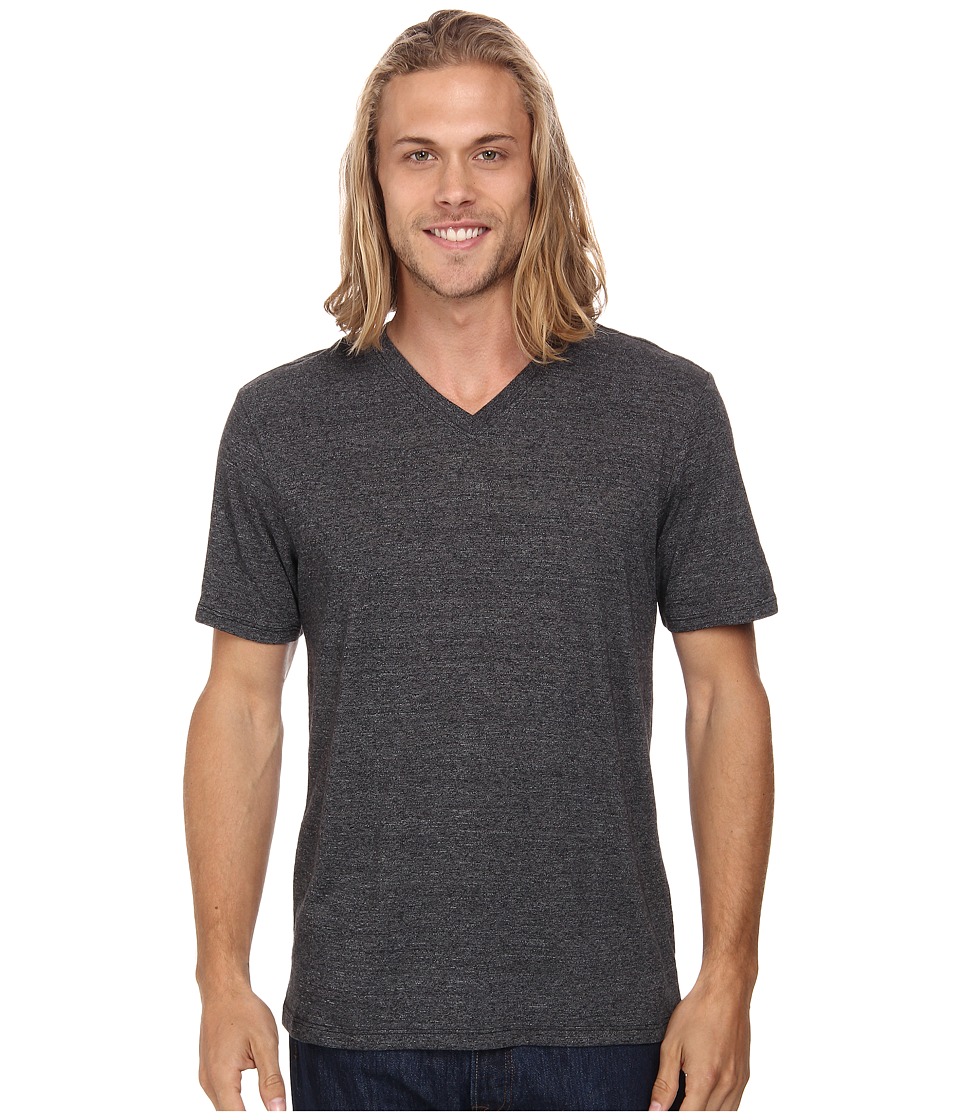 Hurley Staple Tri-Blend V-Neck (Grey Black) Men