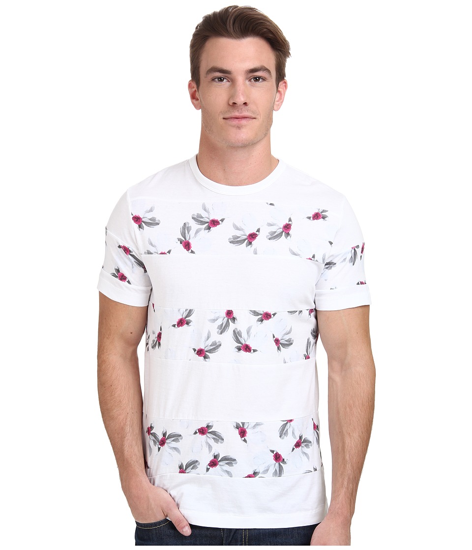 French Connection Narcissus Jersey Stripe (White) Men