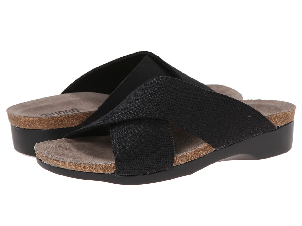 Munro Gia (Black Fabric) Women