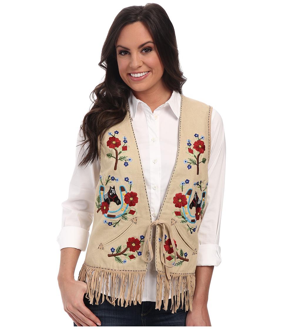 Double D Ranchwear - I Ride An Old Paint Vest (Biscuits & Gravy) Women's Vest