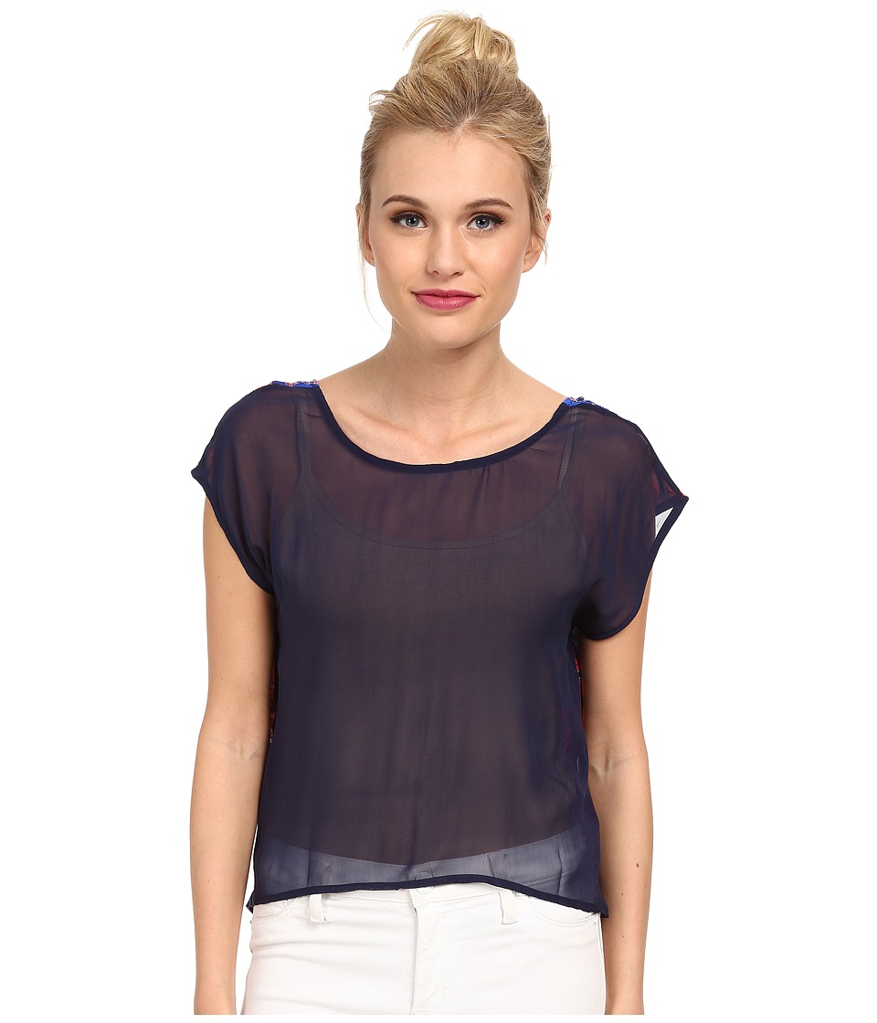 KAS New York Salome V-Back Tee (Multi) Women