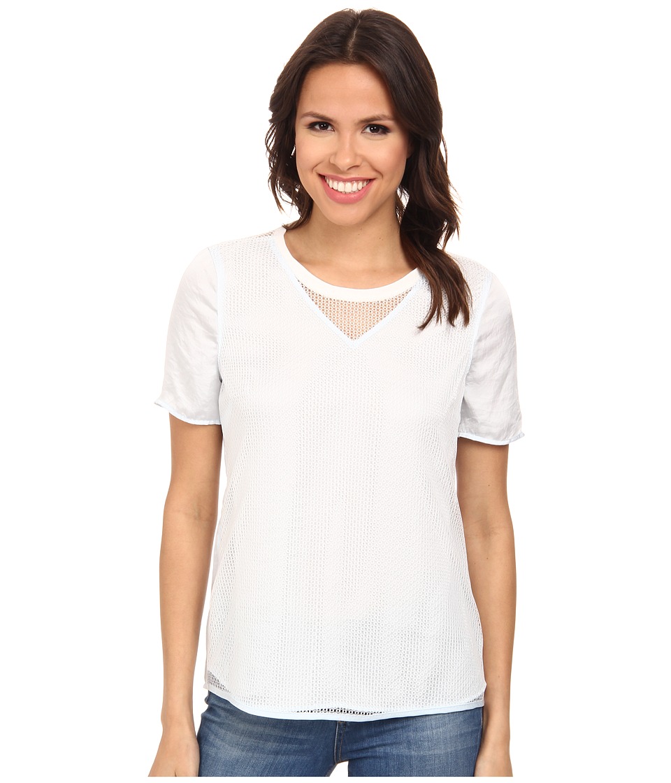 Calvin Klein Jeans Mesh Combo Tee (Ambiance) Women
