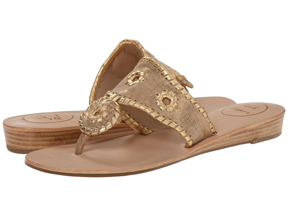 Jack Rogers Capri Etched (Bronze) Women
