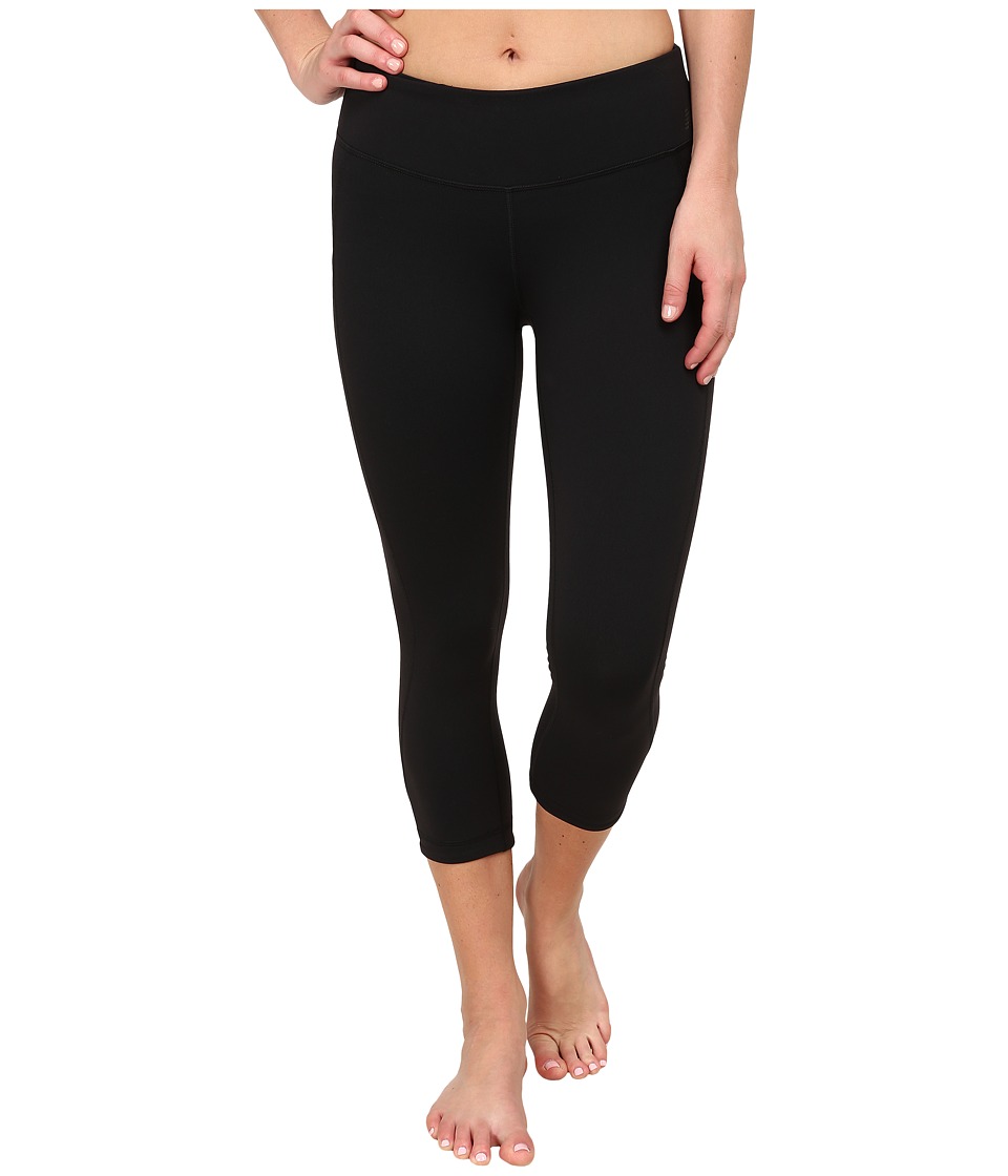 New Balance Premium Performance Fitted Capri (Black) Women