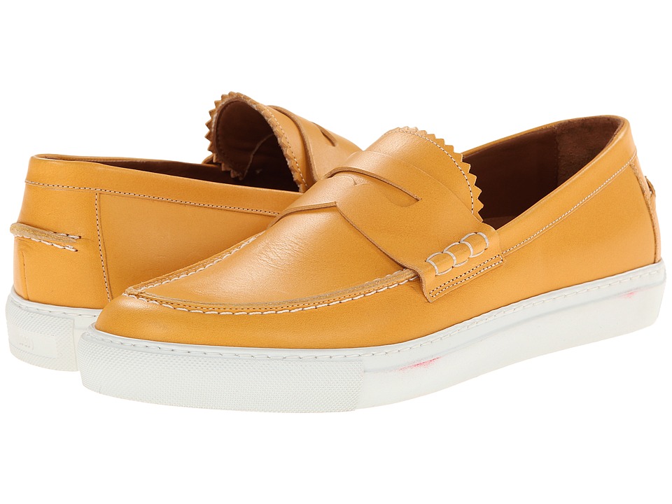 Band of Outsiders - Calf Penny Loafer Sneaker (Marigold) Men