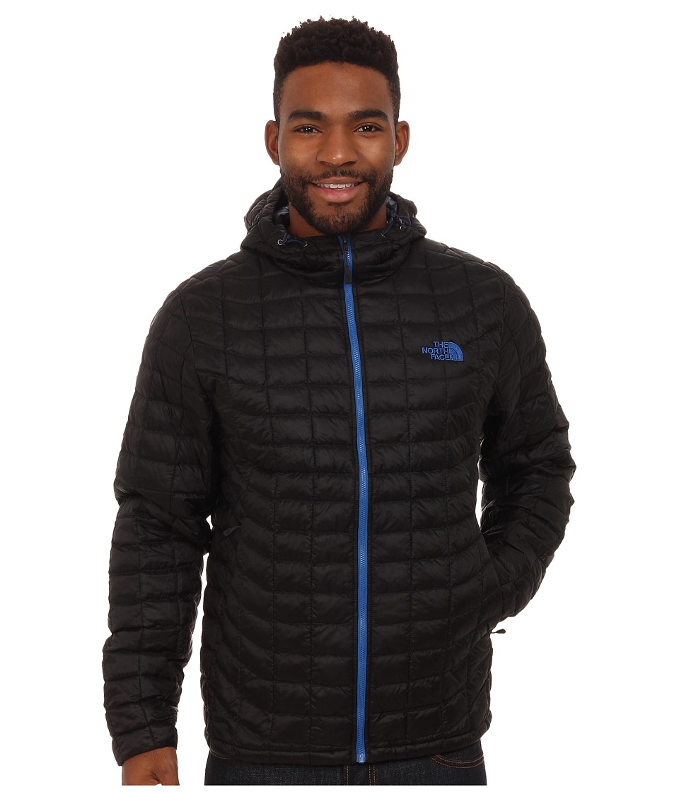 The North Face - ThermoBall Hoodie (TNF Black/Monster Blue) Men