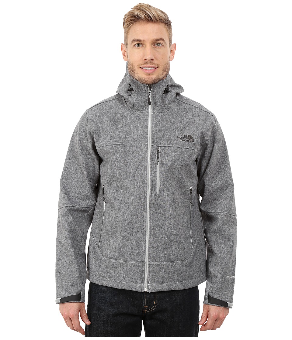 The North Face - Apex Bionic Hoodie (High Rise Grey Heather) Men