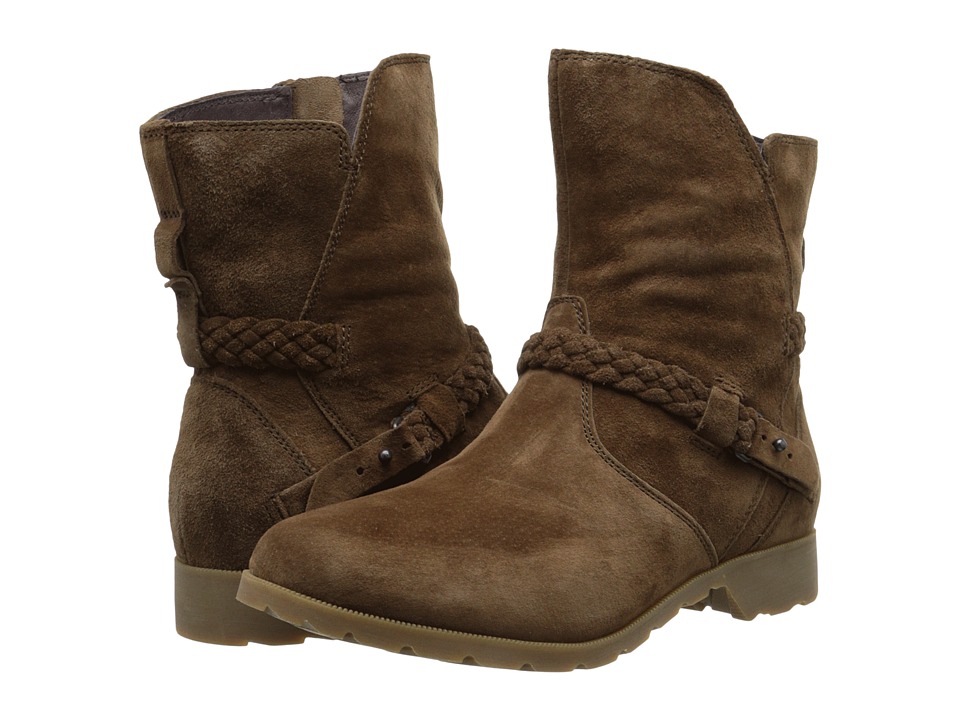 Teva Delavina Low Suede (Bison) Women