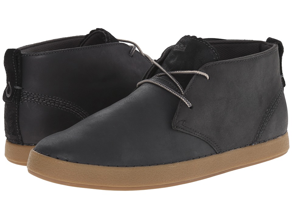 OluKai Kupono (Black/Dark Shadow) Men