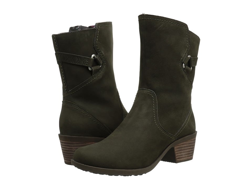 Teva Foxy Mid (Black Olive) Women