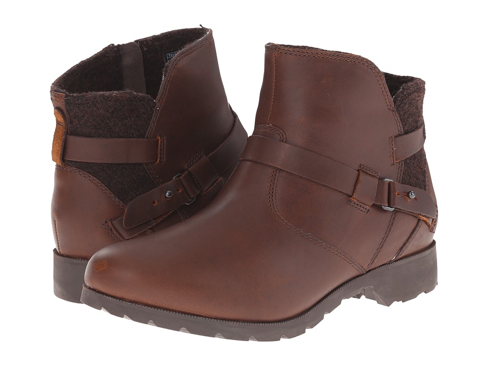 Teva Delavina Ankle Wool (Brown) Women
