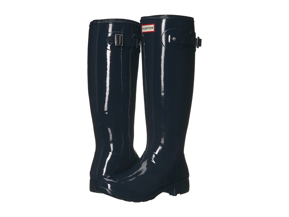 Hunter Original Tour Gloss (Navy) Women